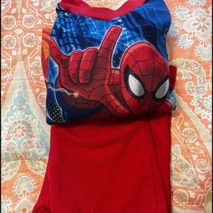 Boys fleece Spider-Man pajama set